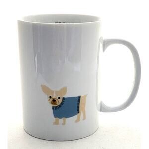 MUG-FRENCHIE-PET SHOP-White-French Bulldog-Holds 12 oz-2 Available